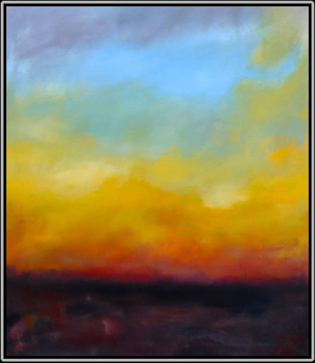 Landscape and light 30,0cm x 40,0cm Acrylic on canvas