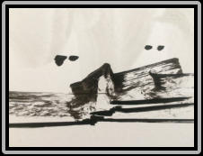 Illusion/detail, chinese ink on paper, 25,0 cm x 25,0 cm