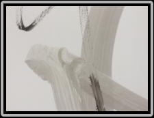 The walker/detail, chinese ink on paper, 125,0 cm x 70,0 cm