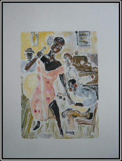 Title: Jazz on stage         21,0 cm x 15,0 cm   2018 
